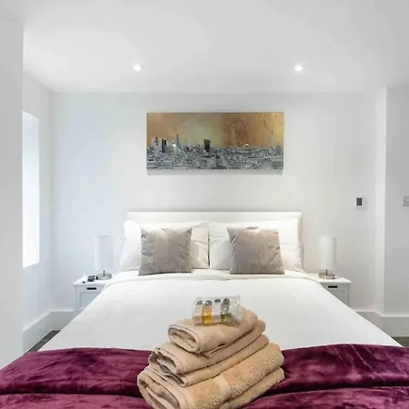 Luxury 1 Bed With Private Terrace & Parking - Heart Of Wanstead Village * London