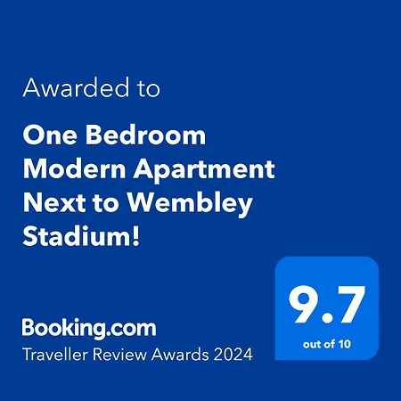 One Bedroom Modern Next To Wembley Stadium! Apartment