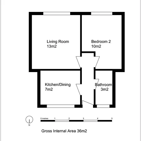 Vauxhall 1-bedroom Entire Appartamento Londra