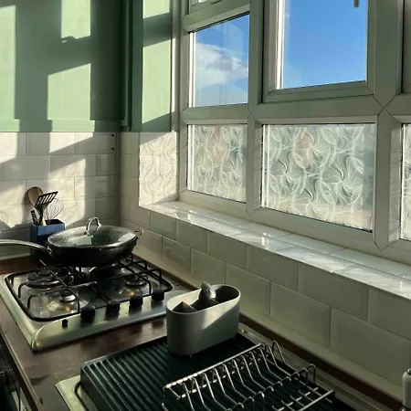 Apartment Kennington Flat With Balcony, King Size Bed And Free Parking Overlooking Park
