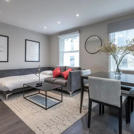 Luxury Georgian House In Marylebone: Modern 1-bed Retreat 아파트