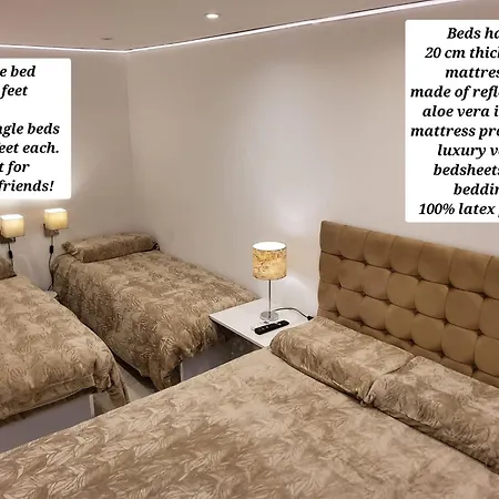 Panzió Air Conditioned Modern Double Bed Room With Private Attached Bathroom - Free Parking - Near London Heathrow Airport & Southall Broadway *