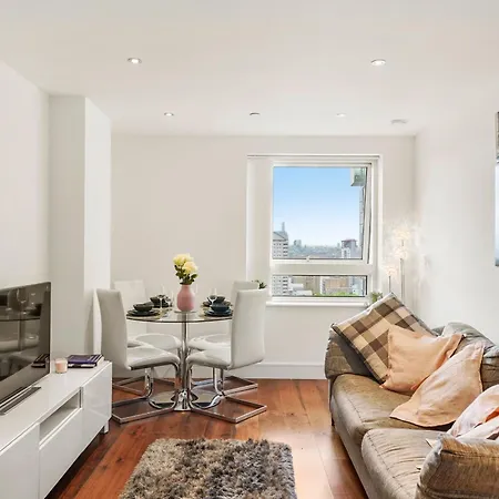 Apartment Entire 1 Bedroom Short Term & Flexible Renting Canary Wharf With Free Wifi