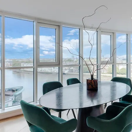 Thames View In Town! Large Luxxe Nomad Design Family London