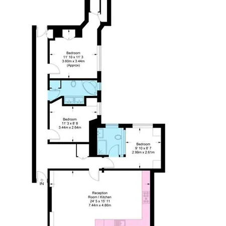 Modern Chelsea Flat, 3bd 2bath, With Parking London