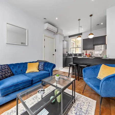 Stylish 2 Bedroom In Westminster Sleeps 5 With Ac Apartment London
