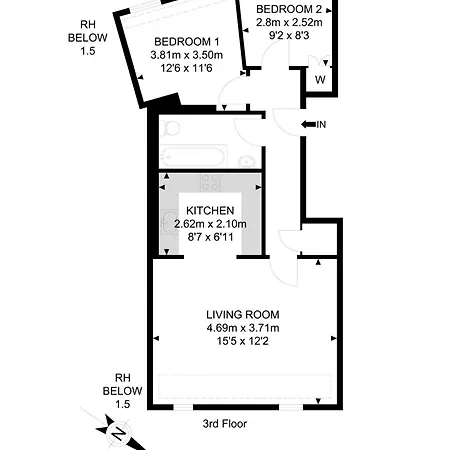 Apartamento Zone 1, Near Eye, Attractions, 2 Beds Londres