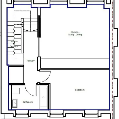 New! Fantastic 1 Bedroom Flat Sw6 Near London