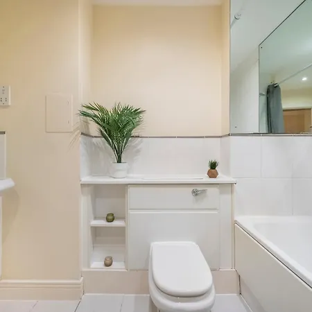 River View 2 Bed 2 Bath Flat - Airport, Excel, Pontoon Dock London