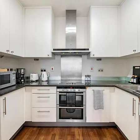 Apartment Londwell, Canary Wharf River Thames Balcony *