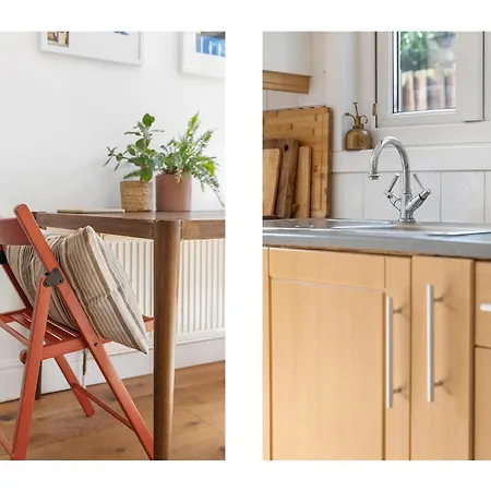 1 Bed & Garden, Sunny Artist Flat - 20mins To