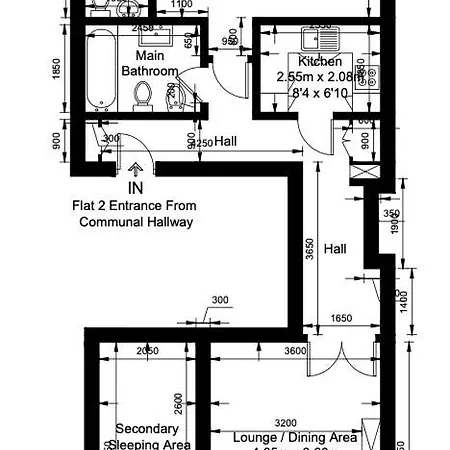 Apartment Designer Retreat By Park