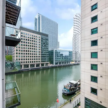 Apartment Londwell, Canary Wharf River Thames Balcony London