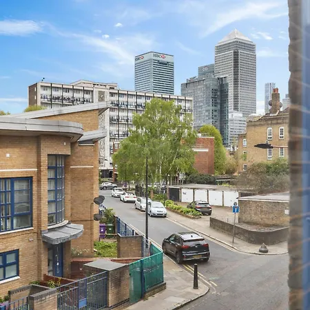 Apartment Parea Living - Spacious 3 Bed Flat, Canary Wharf Views With Parking