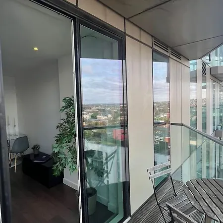Balcony View In London Apartment Croydon