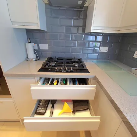 London Luxury 2 Bedroom Flat Sleeps 8 Free Parking Apartment *
