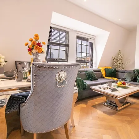 Apartment Luxurious 1-bedroom Penthouse In Marble Arch 71 London
