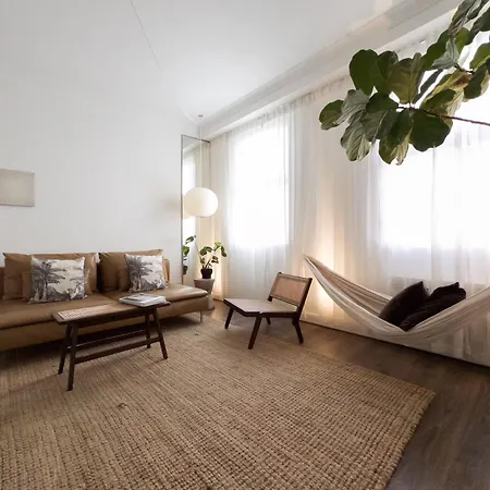 Tranquil Oasis W 100inch Cinema & Hammock, By The Design Traveller * London