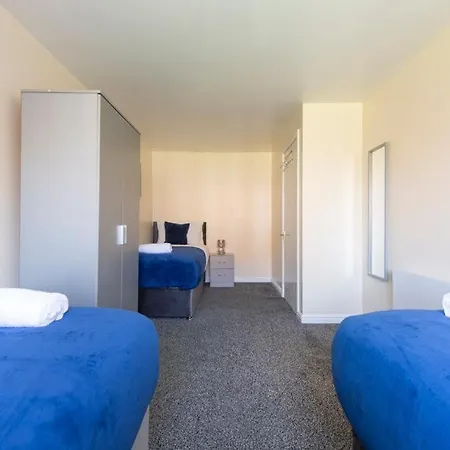 Apartment Modern 2 Bed 4 Separate Beds In Thamesmead *