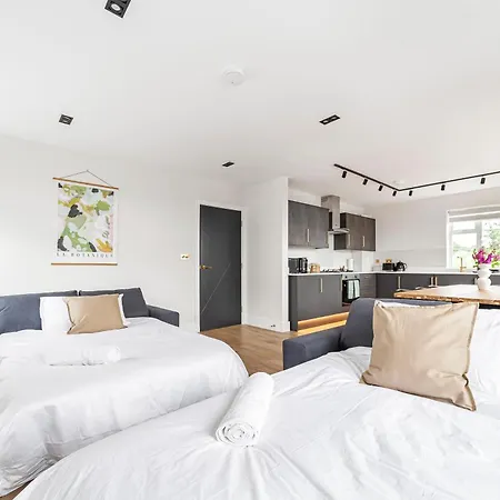 Apartment Arte Stays - Lux Stylish Penthouse - Heart Of Wembley - Parking London