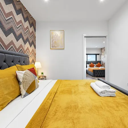 Stylish One Bedroom Flat - Sleeps 5 - Near Heathrow - Ub3 Apartment