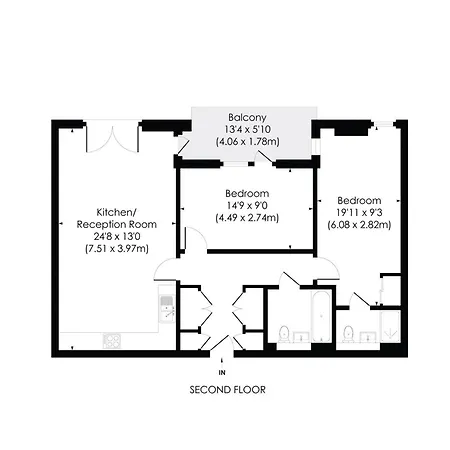 Apartment Beautiful Large 3 Bed 2 Bath Flat In Stratford