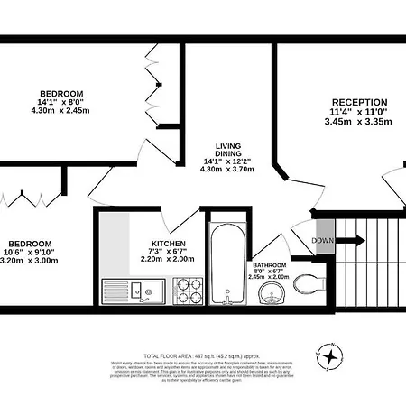 Imperial Hogarth Road -4th Floor Apartment London