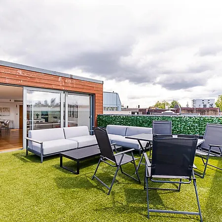 Modern Haven With Terrace View & Urban Charm