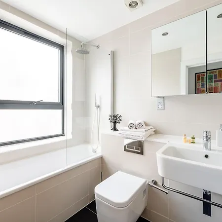 Chic 1 Bed Kings Cross Farringdon 4 Guests Apartment London