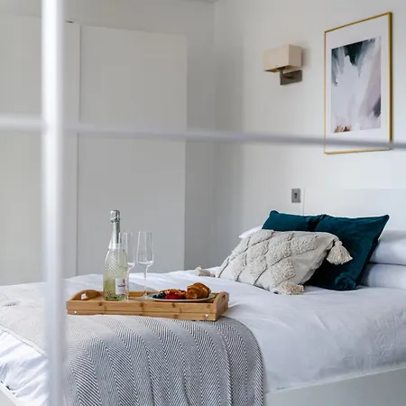 公寓 Chic 1 Bed Kings Cross Farringdon 4 Guests 伦敦