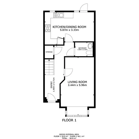 Holiday home Semi-detached House With Modern Bespoke Interior *