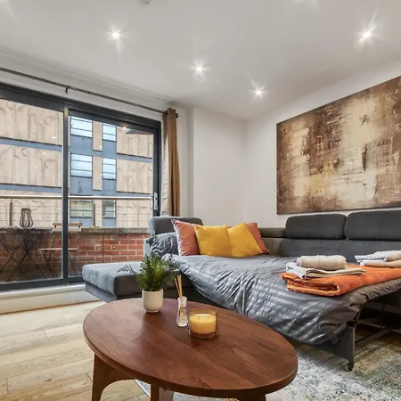 Apartamento A Vibrant 2 Bed & 2 Bath In Old Street Zone 1