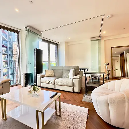 Apartment Lavish Penthouse River View Fast Wifi - Luxurylondonstays
