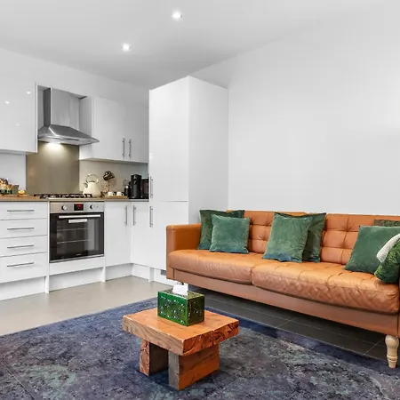 Modern Basement Stoke Newington London, Close To Transport Apartment