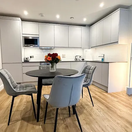 公寓 Duplex 3bed 3bath Modern Fast Wifi - Luxurylondonstays 伦敦