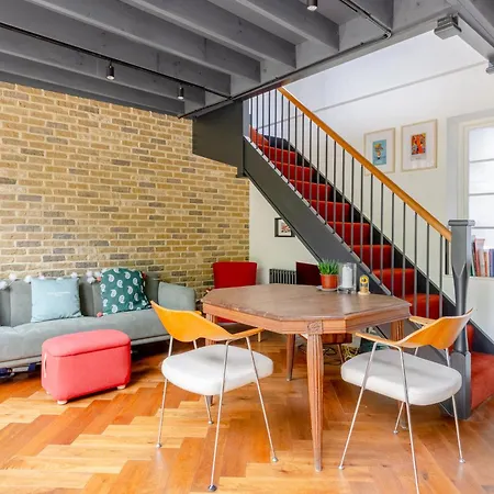 Apartment Industrial Chic 1bd House By Kings Cross *