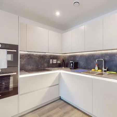 Modernistic 2 Bed - 2 Bath Flat Near Apartment *