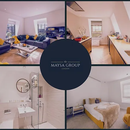 Elegant 3-bedroom Penthouse In Marble Arch 70 London