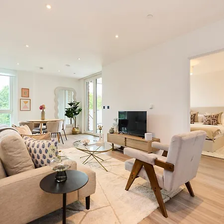 Apartment The Tottenham Escape - Lovely 2bdr Flat With Balcony *