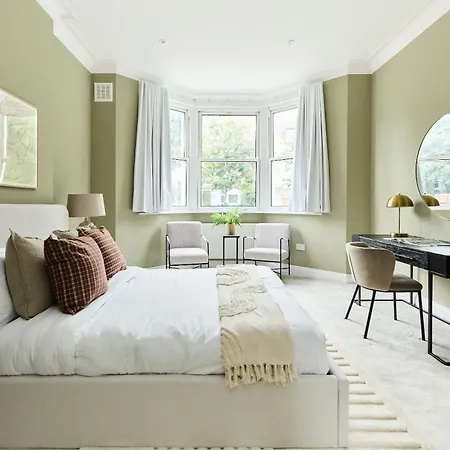 公寓 The Brondesbury Park - Sparkling 3bdr Flat With Garden