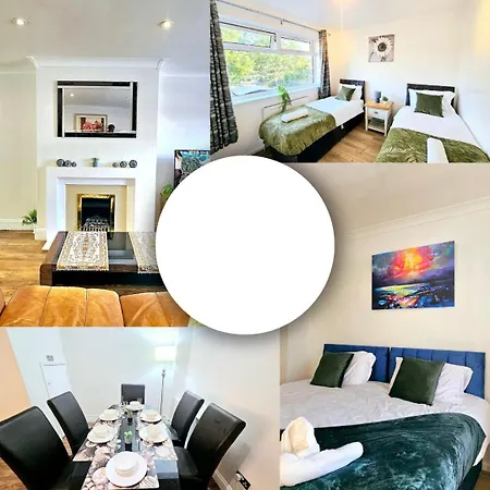 Cosy And Spacious -free Parking, Free Wifi- Sleeps 5 By Finna Ltd Apartment *