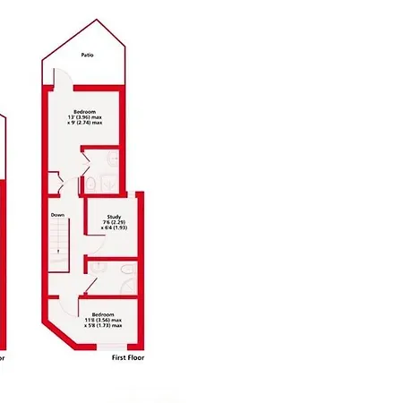 4bed 3bath 8min To Bridge Holiday home