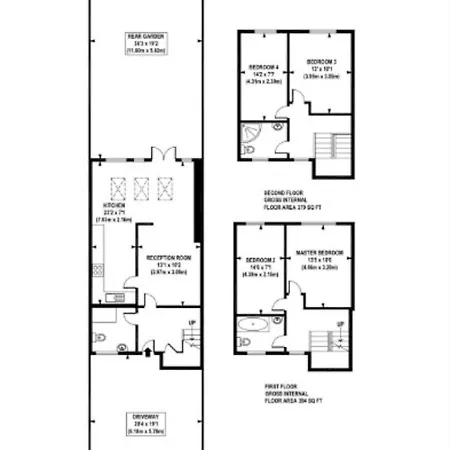 Lovely 4 Bedroom Flat With Ample Garden In Brondesbury, Kilburn London