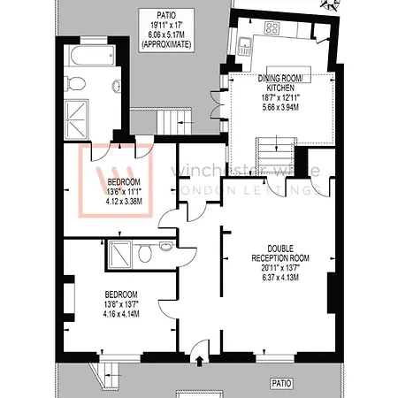 Chic With 2 Bedrooms Apartment London