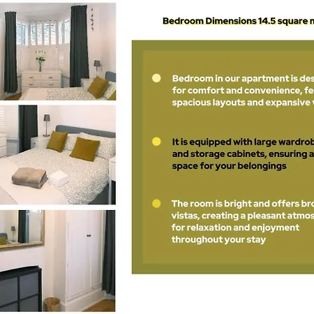 Apartmán Artsy & Bright Hammersmith 1b1b, Up To 4 People *