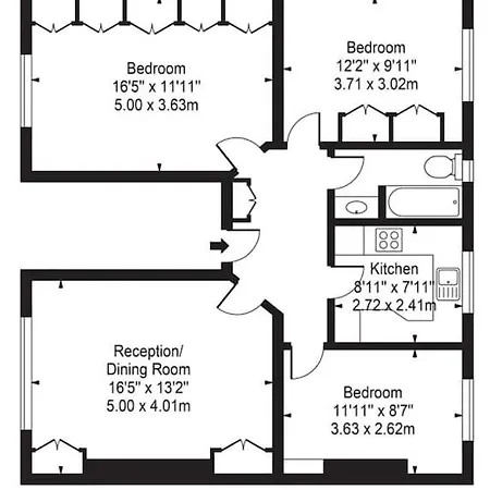 3-bedroom With Parking In Maida Vale *