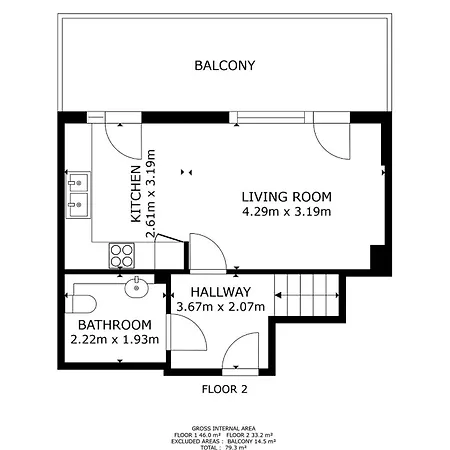 Modern Comfort Stratford 3br Duplex Apartment