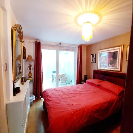 1 Dbl Bed Ground Floor Modern Oriental Flat Greenwich Park Apartment