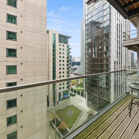 Apartment Londwell, Canary Wharf River Thames Balcony Penthouse