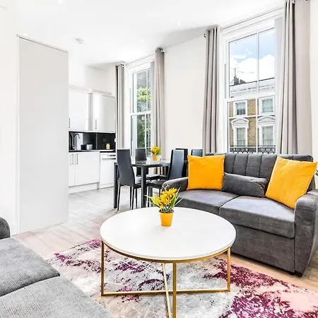 Lux Kensington 2br With Ac - Sleeps Up To 9 לונדון